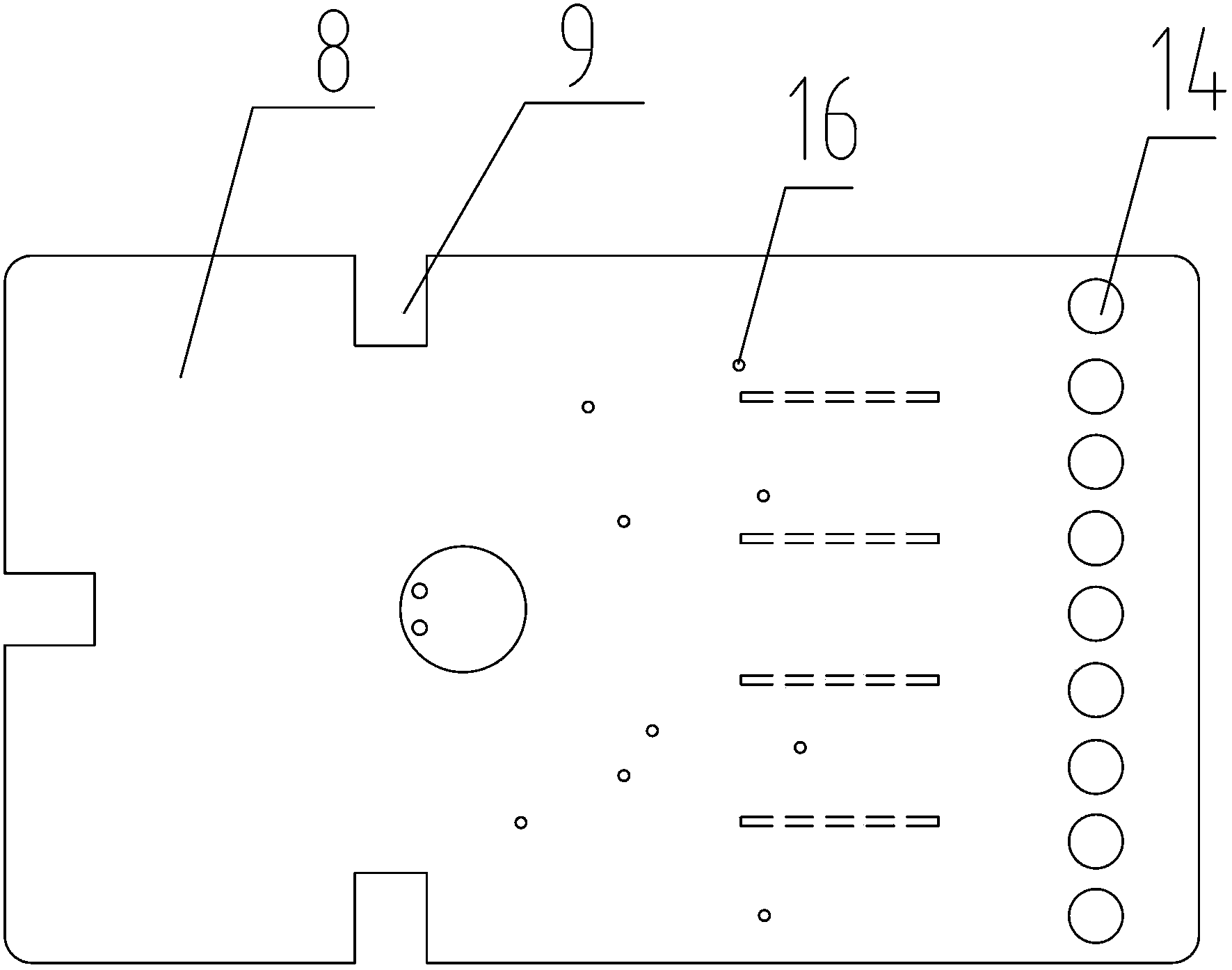 Hand-driven mechanical grounder device