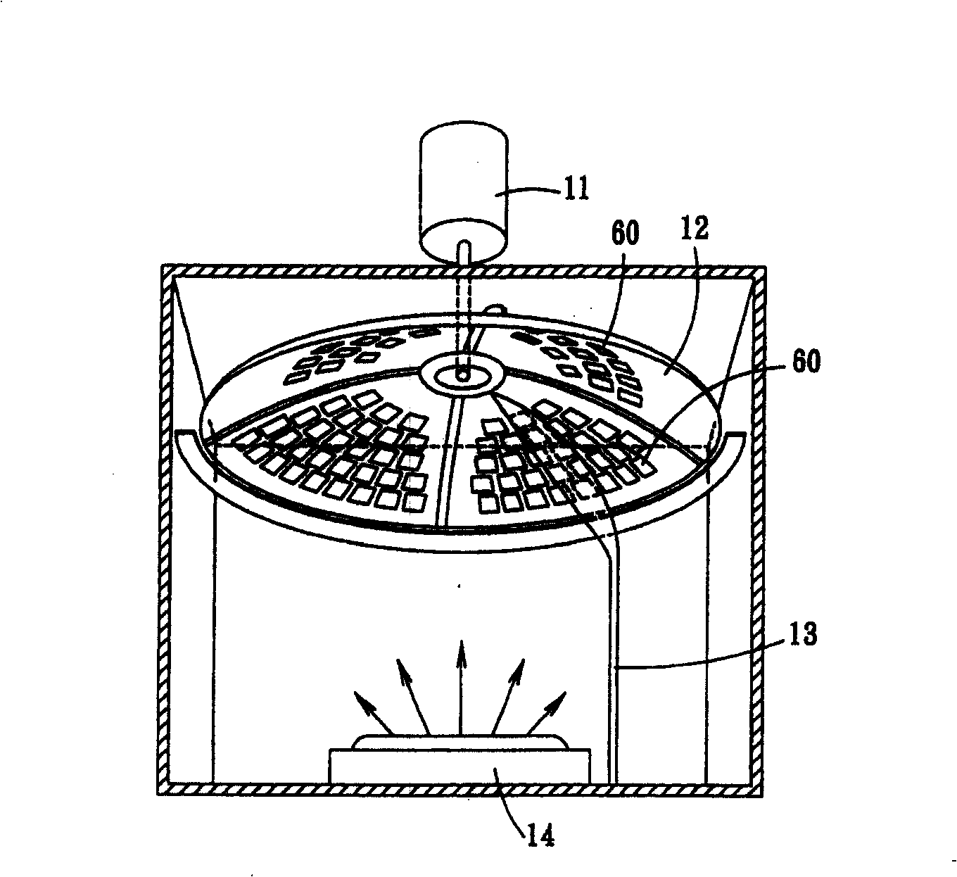 Fliming clamp mask and its filming apparatus