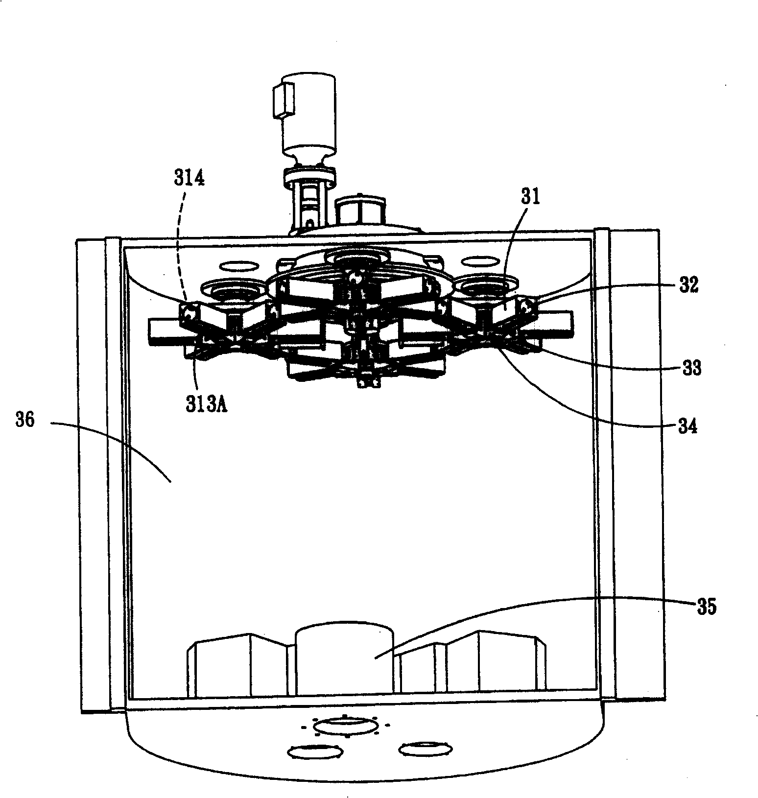 Fliming clamp mask and its filming apparatus