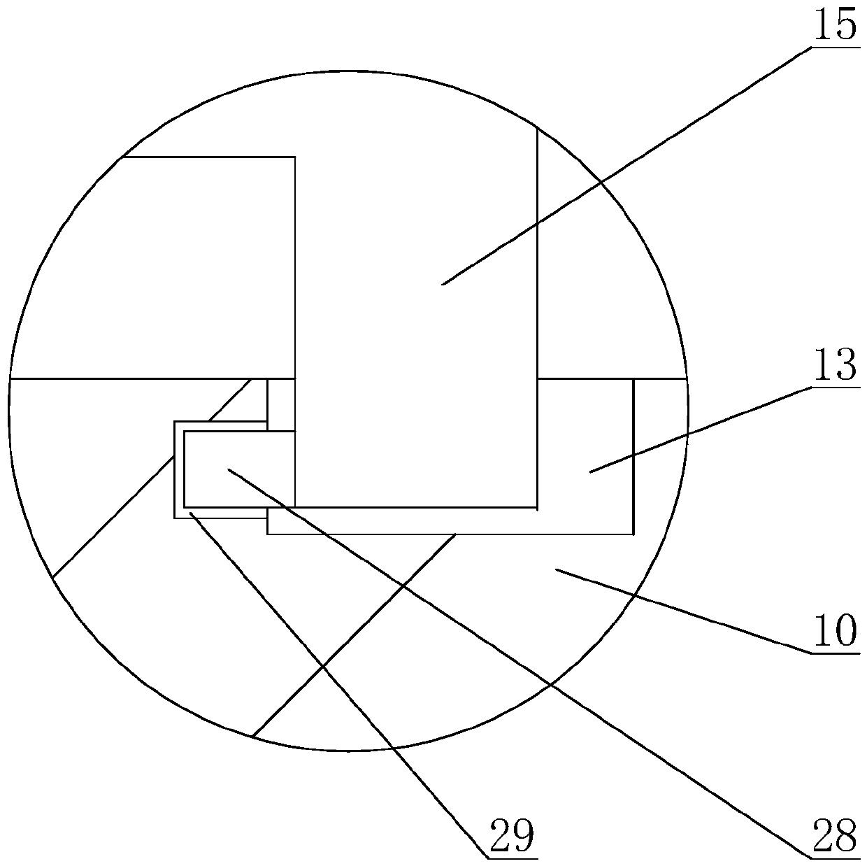 A portable ground wire winding device