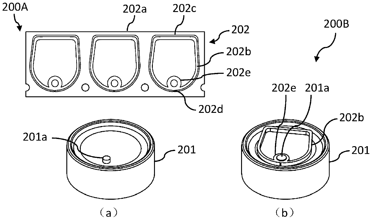 Bottle cap riveting equipment