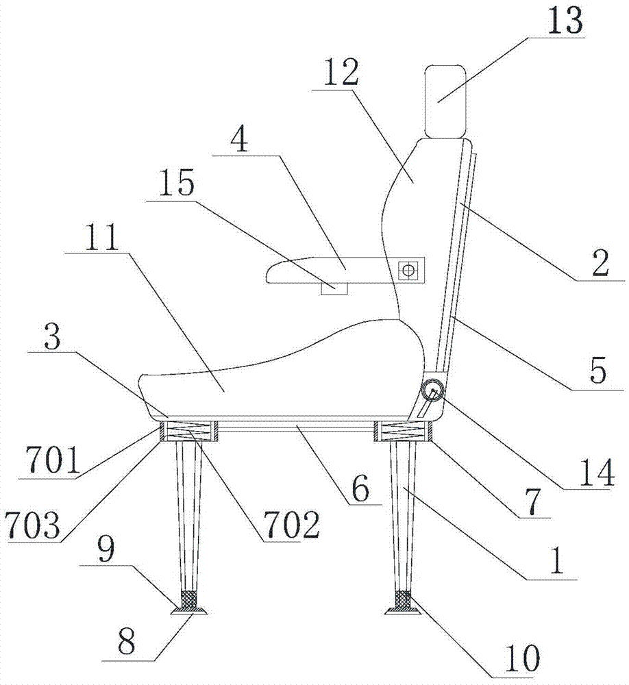 Ship outfitting chair