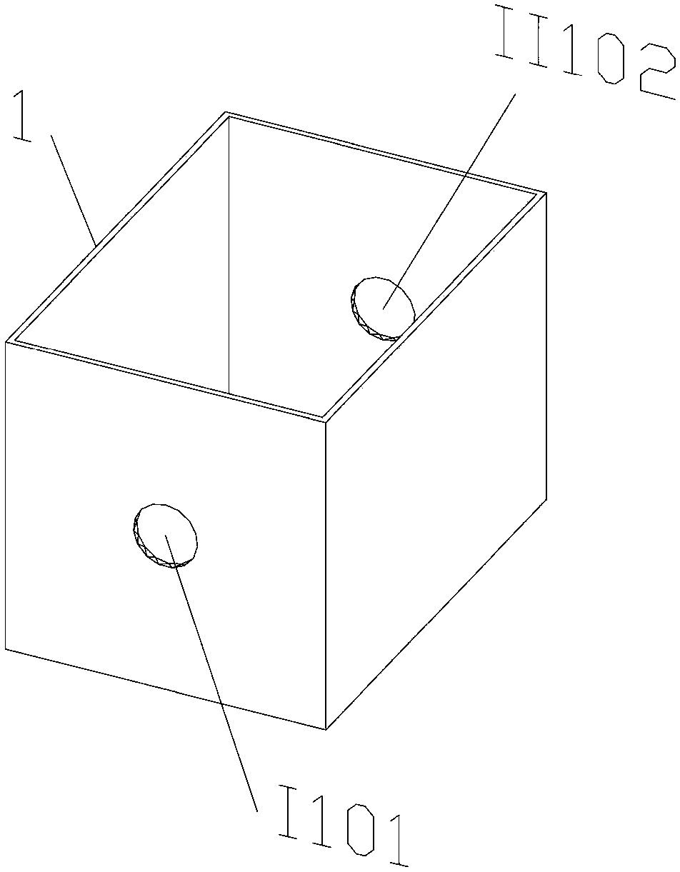 Transparent soil model test device for simulating tunnel excavation deformation and test method