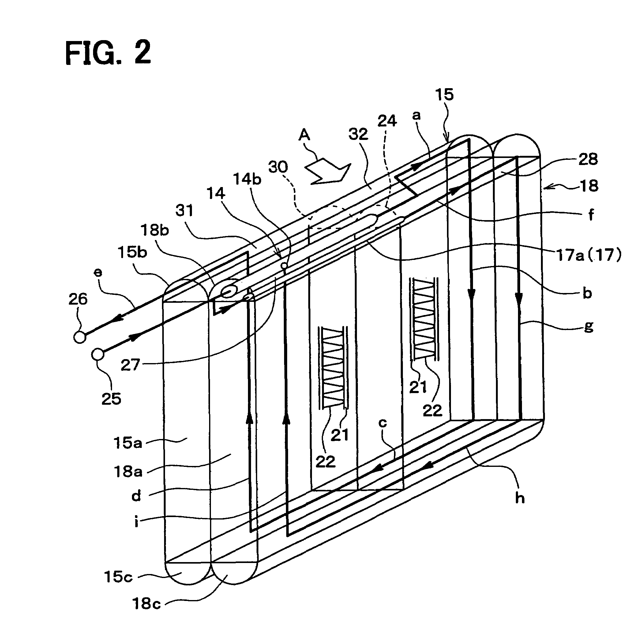 Integrated unit for refrigerant cycle device and manufacturing method of the same