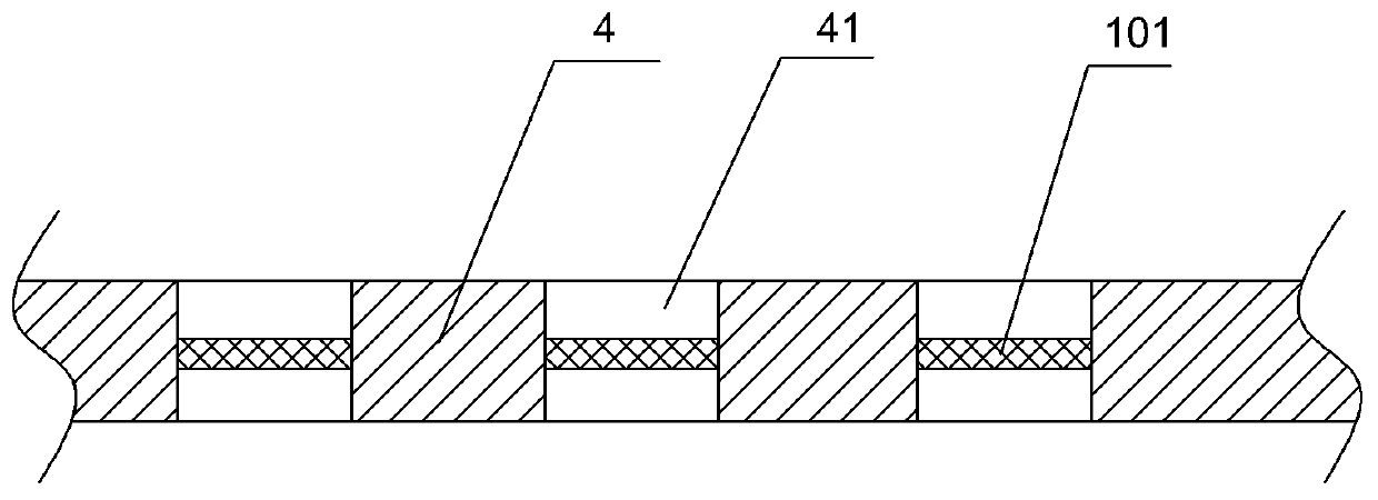 A method for increasing the fruit setting rate of camellia oleifera