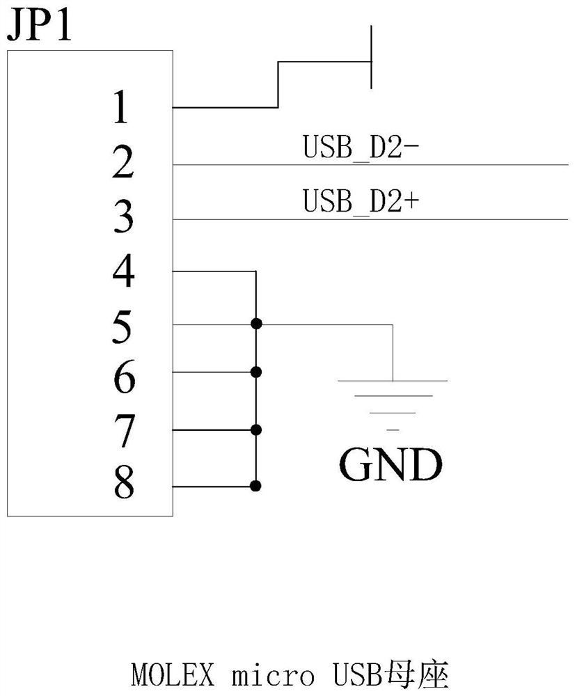 Serial port debugging circuit, method and system of servo driver