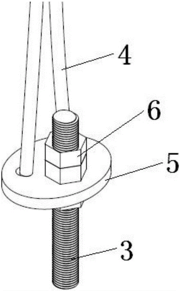 Floating preventing structure for buried storage tank