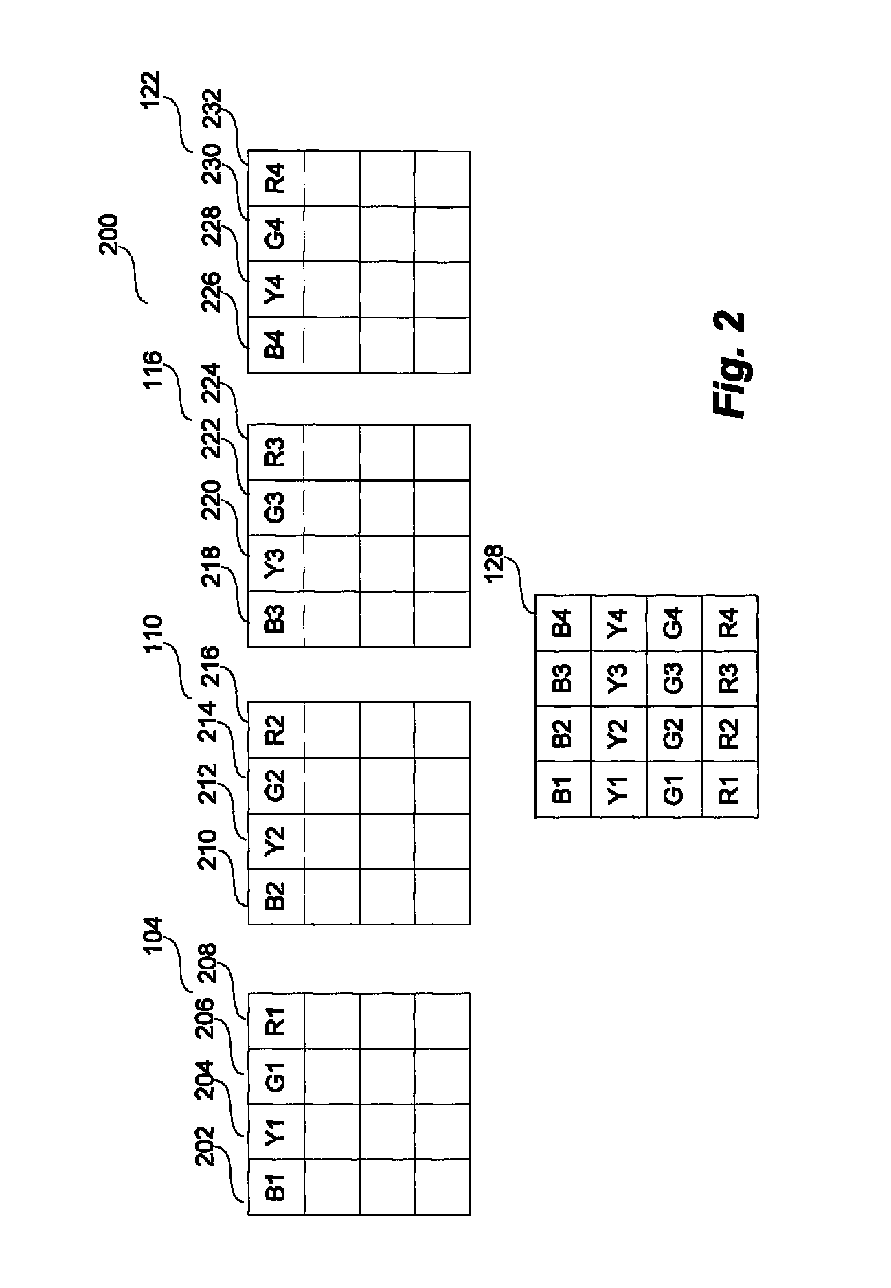 Photonically-enabled in-flight data reorganization