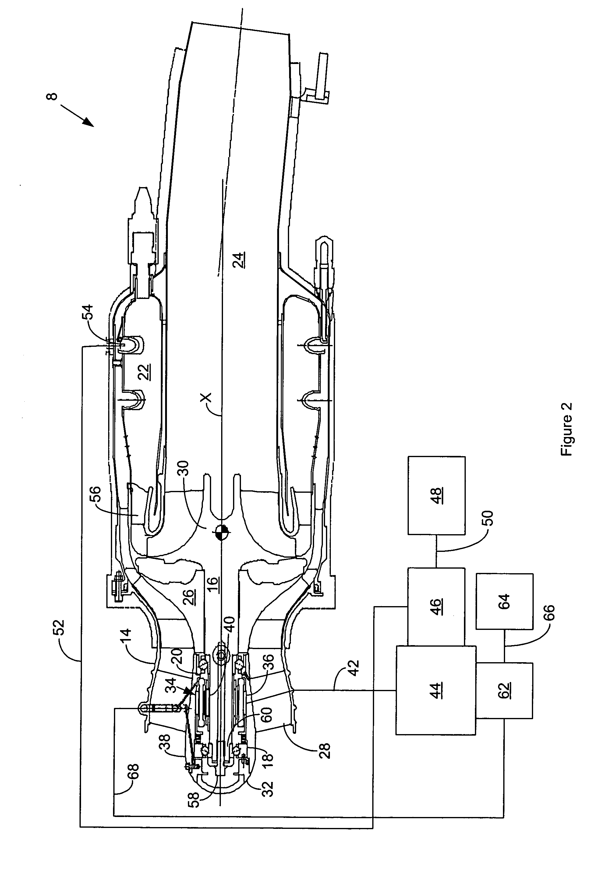 Compact recirculating lubrication system for a miniature gas turbine engine