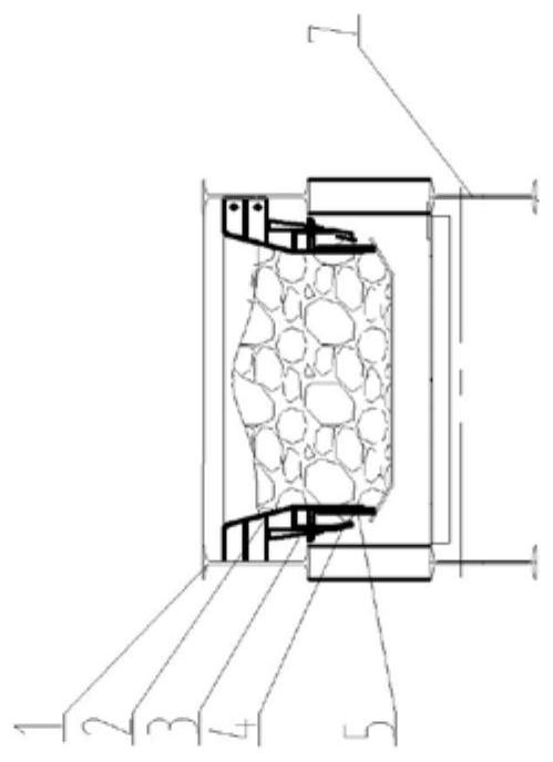 Intelligent tunneling, loading and slag storing bin