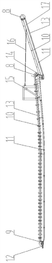 Intelligent tunneling, loading and slag storing bin