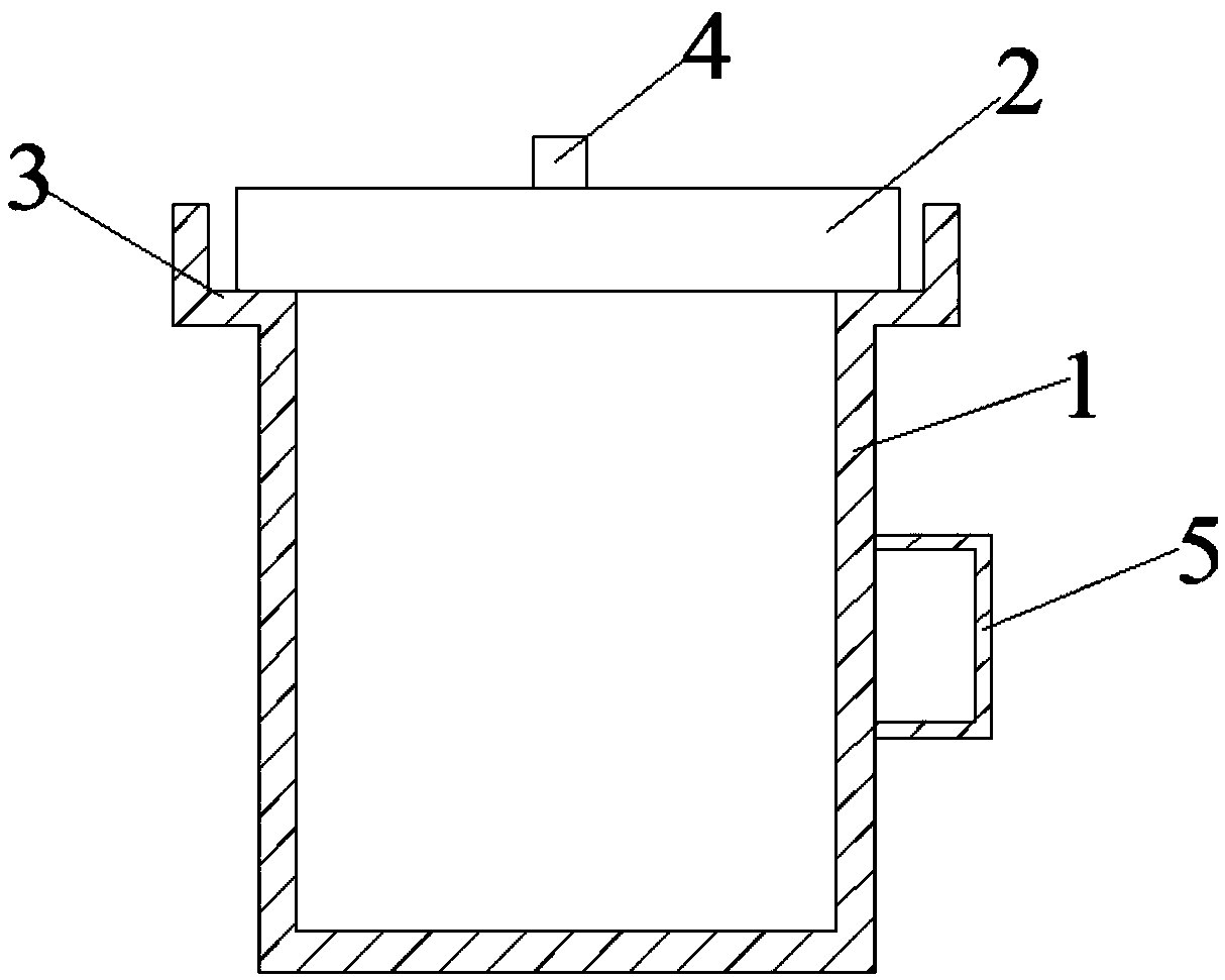 A food container for microwave heating and its application in food processing