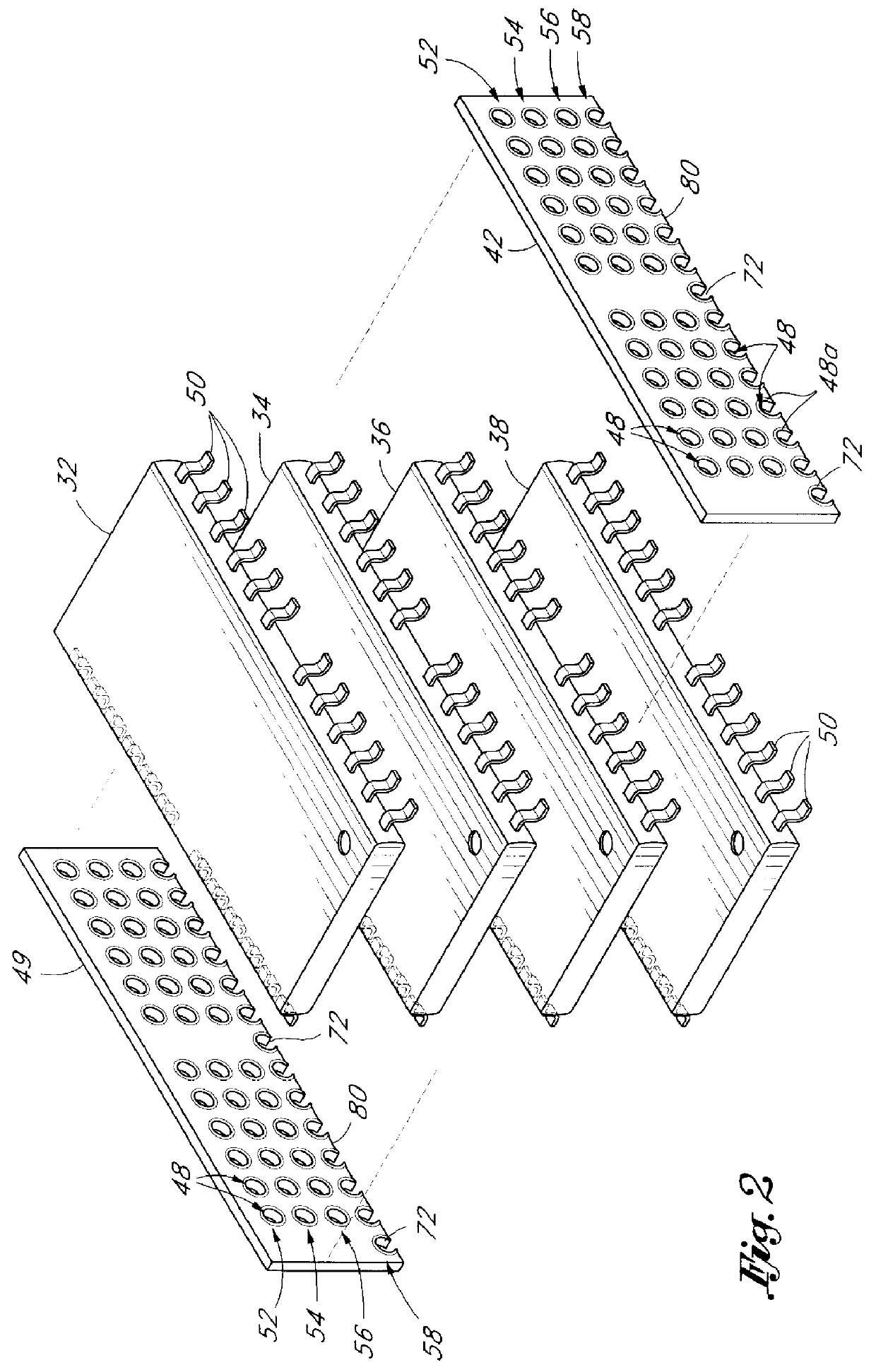 Apparatus for stacking semiconductor chips