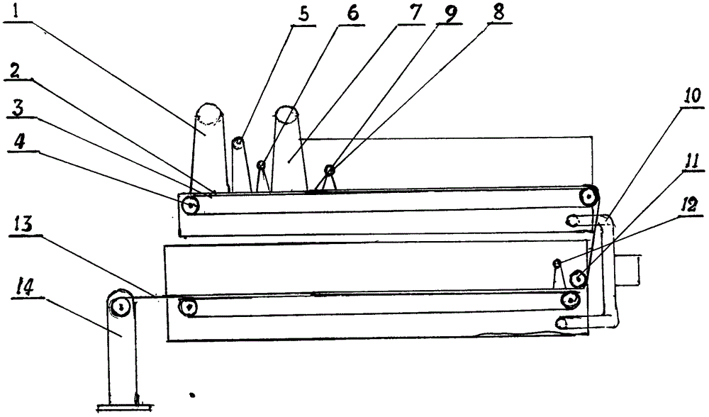 Production method of novel tobacco sheet