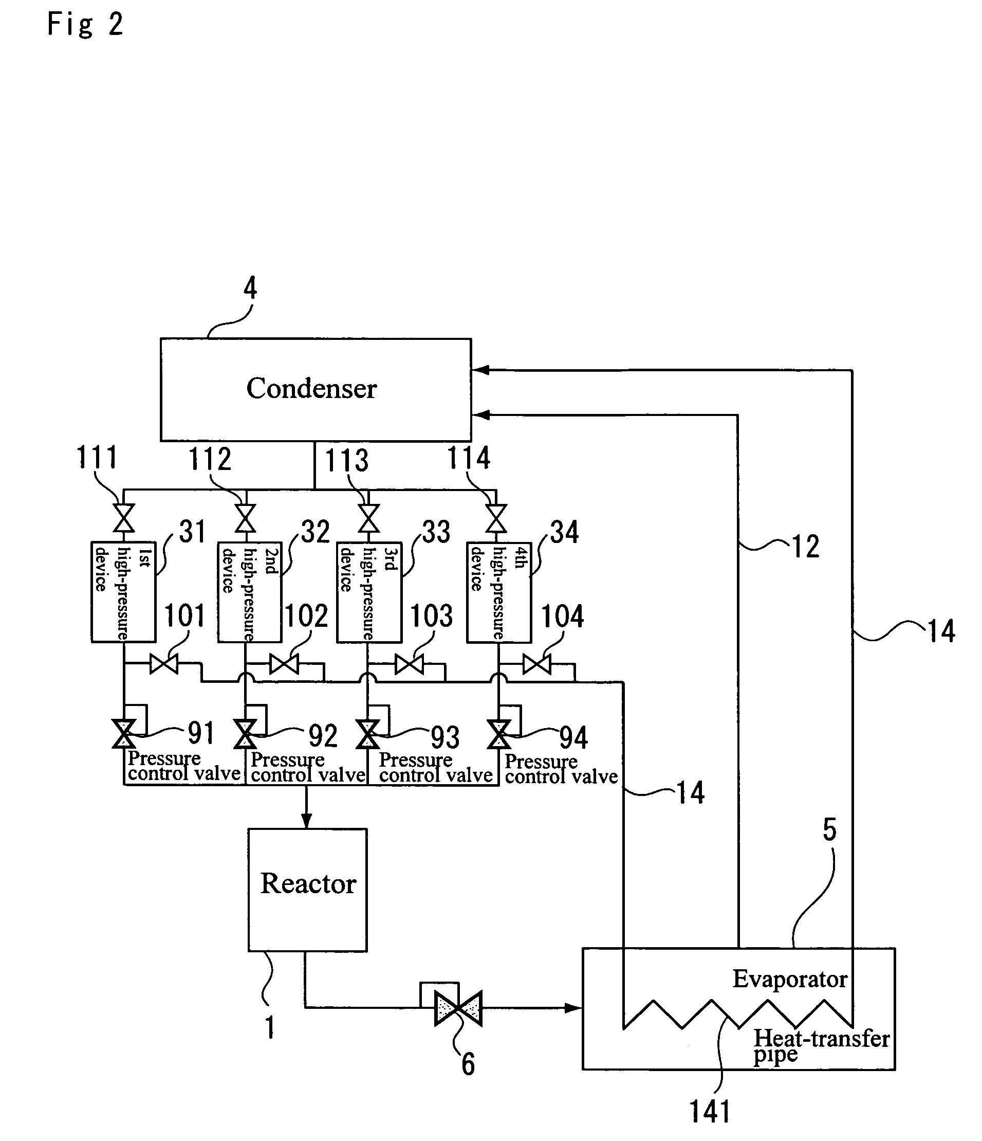 System and device for processing supercritical and subcritical fluid