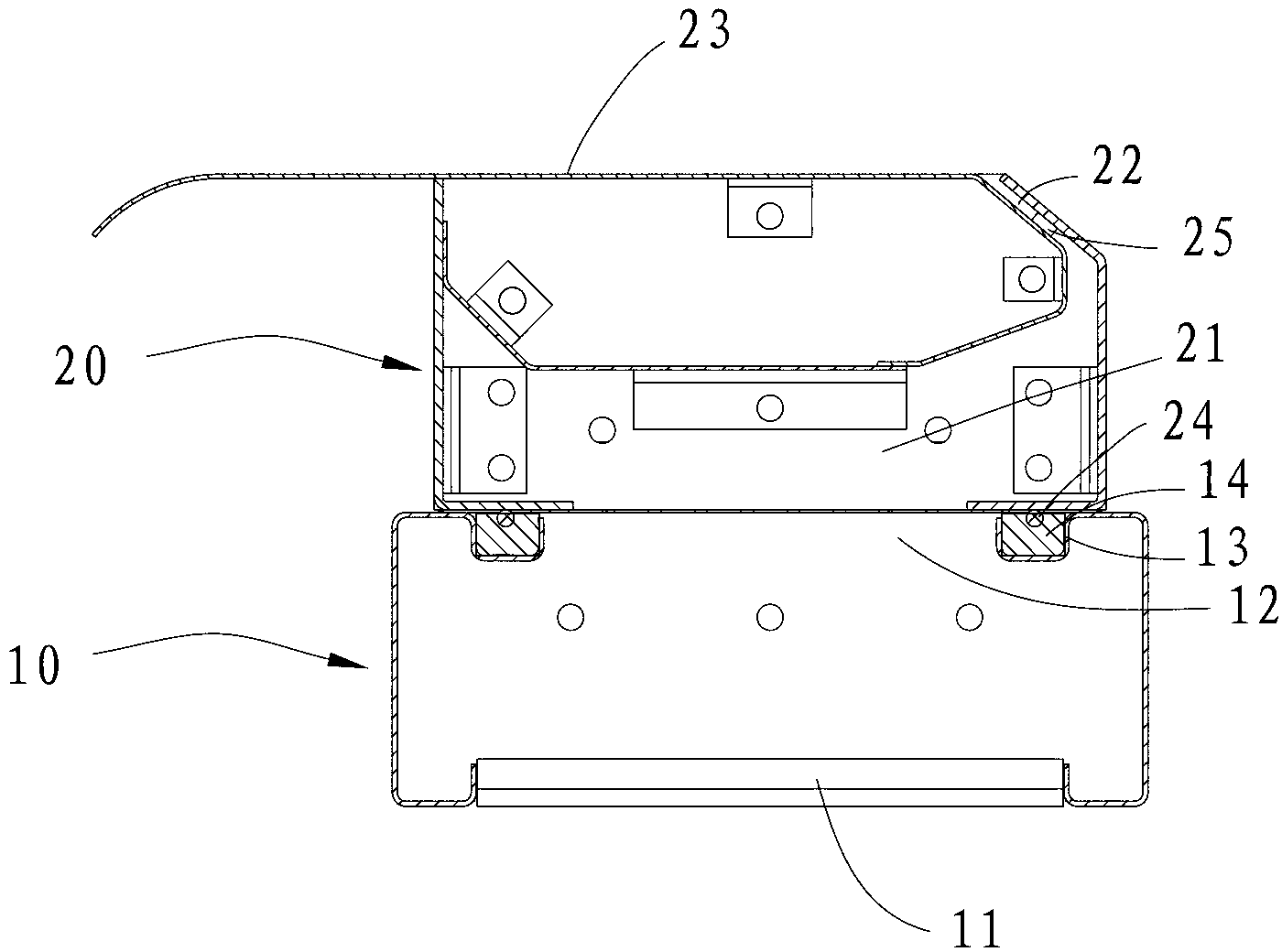 Single-side-blow air nozzle and drying oven with same