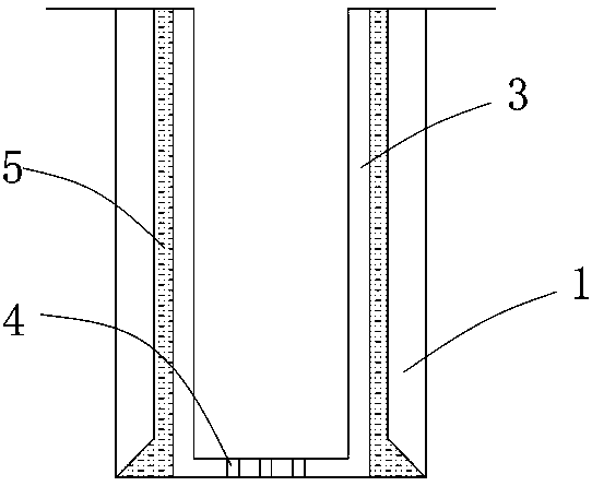 A construction method of caisson secondary bottom sealing structure