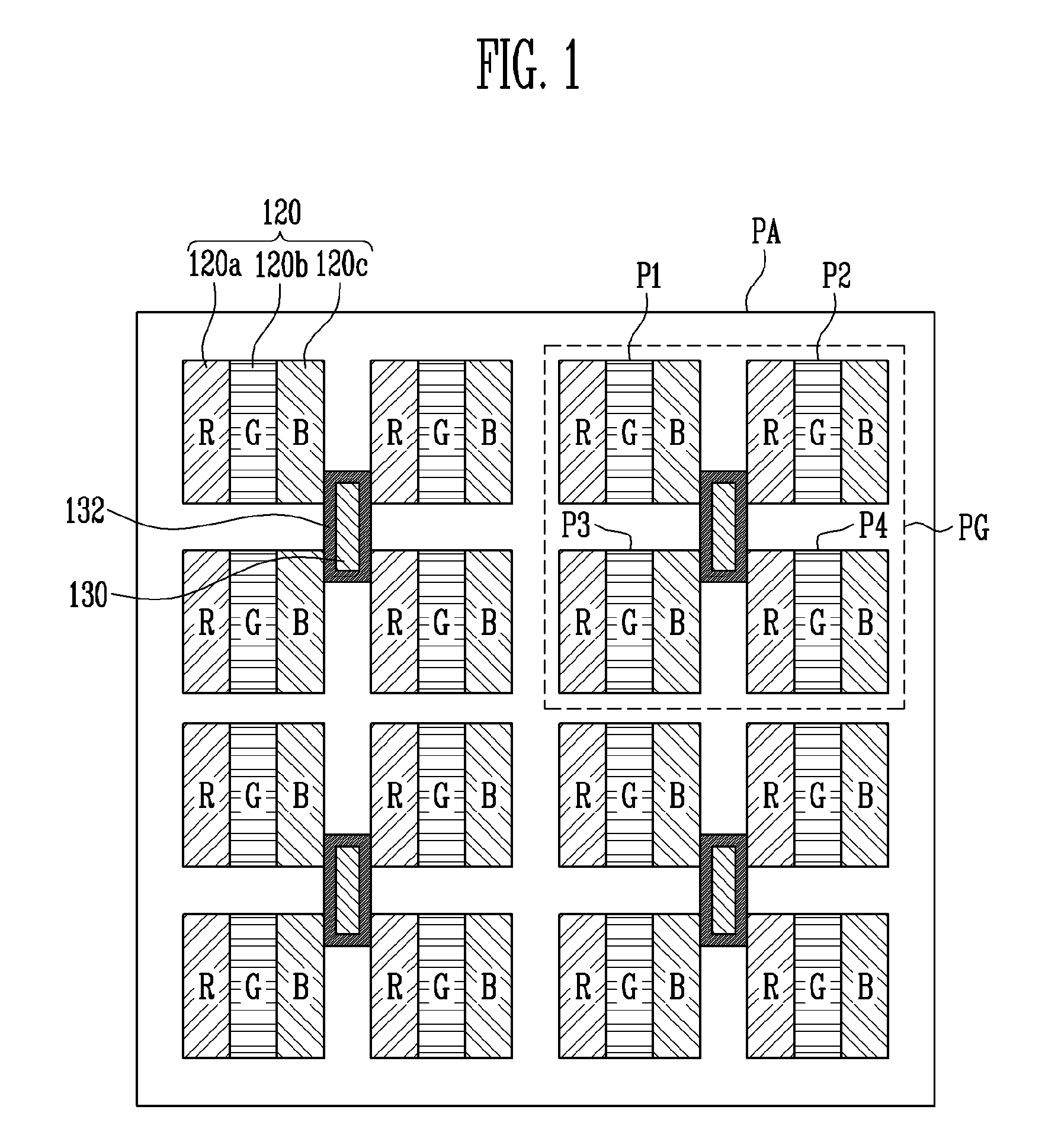 Flat panel display with built-in touch screen and a method of driving the same