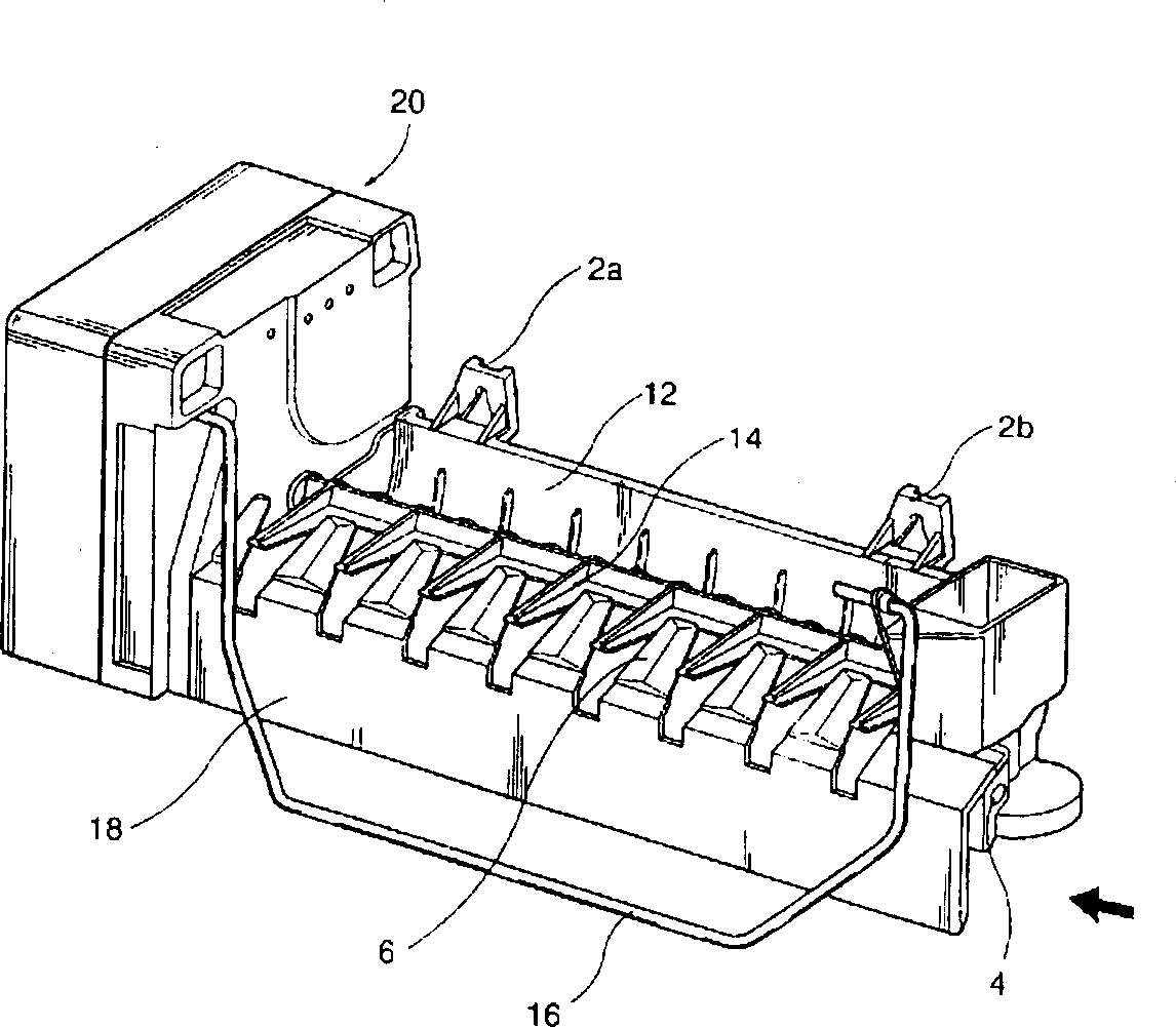 Ice maker working state display method