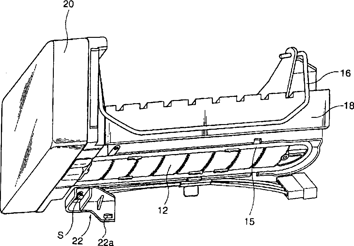 Ice maker working state display method