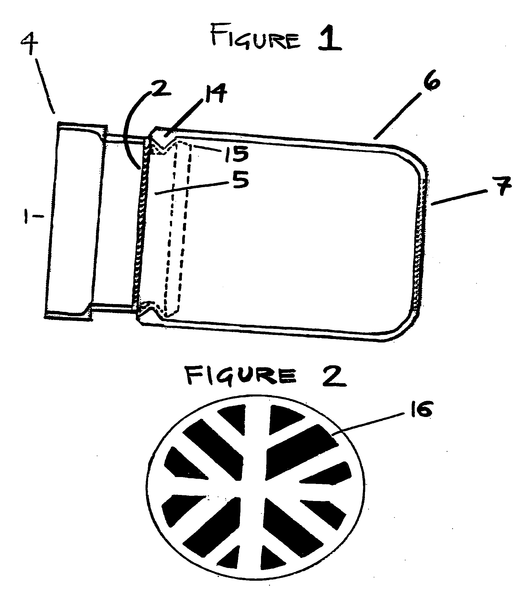 In-mouth filtration apparatus