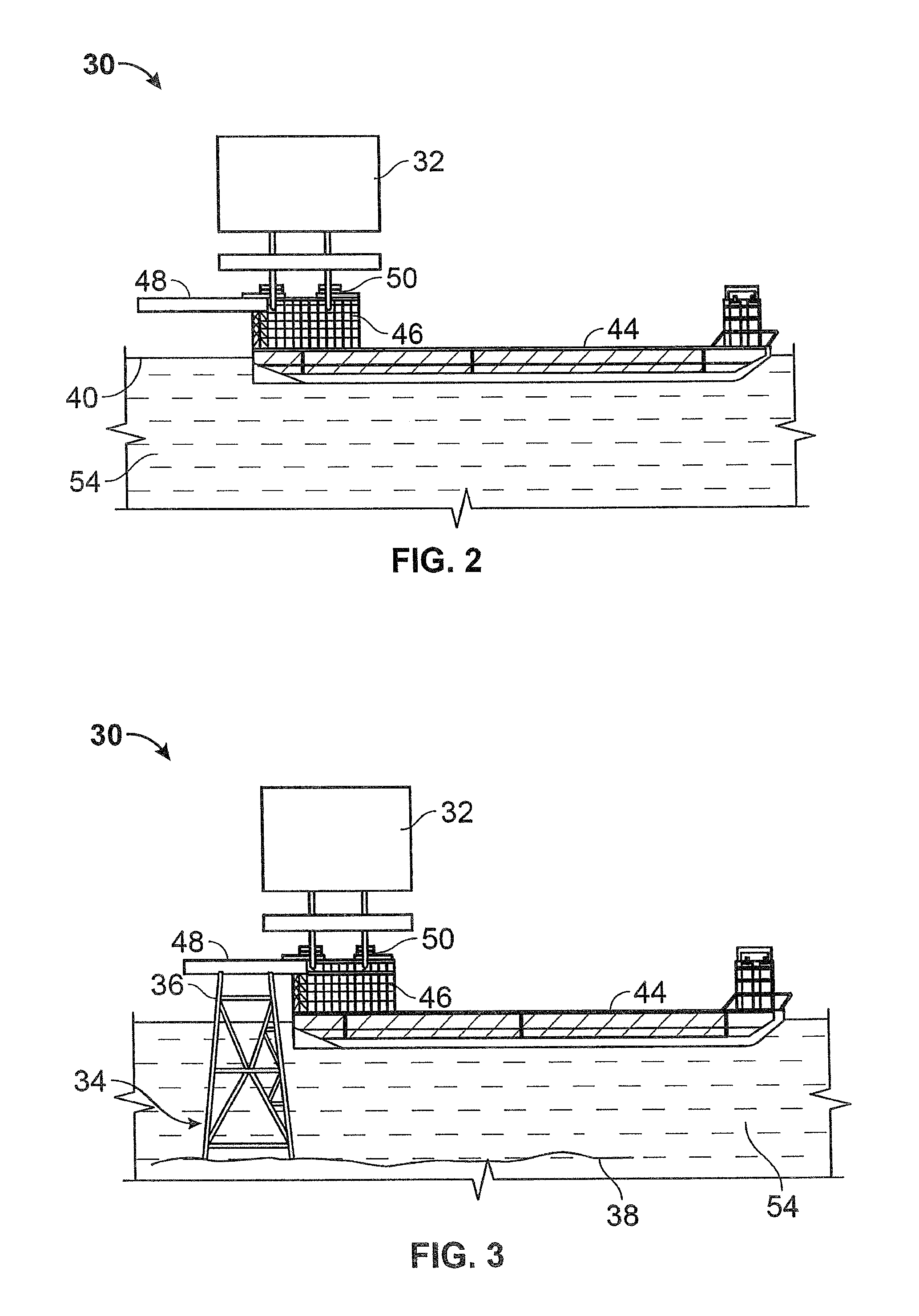 Platform deck installation and removal method and apparatus
