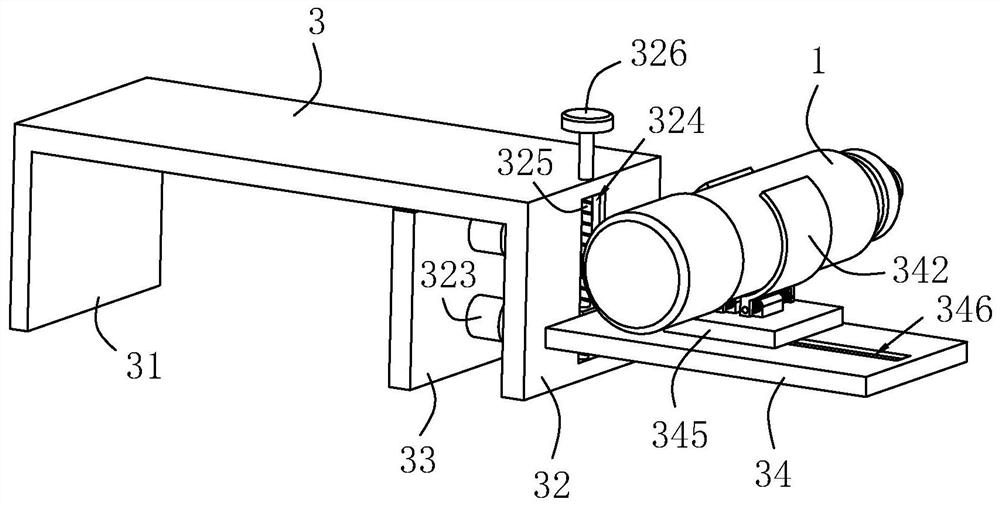 A curb stone laser alignment measuring device