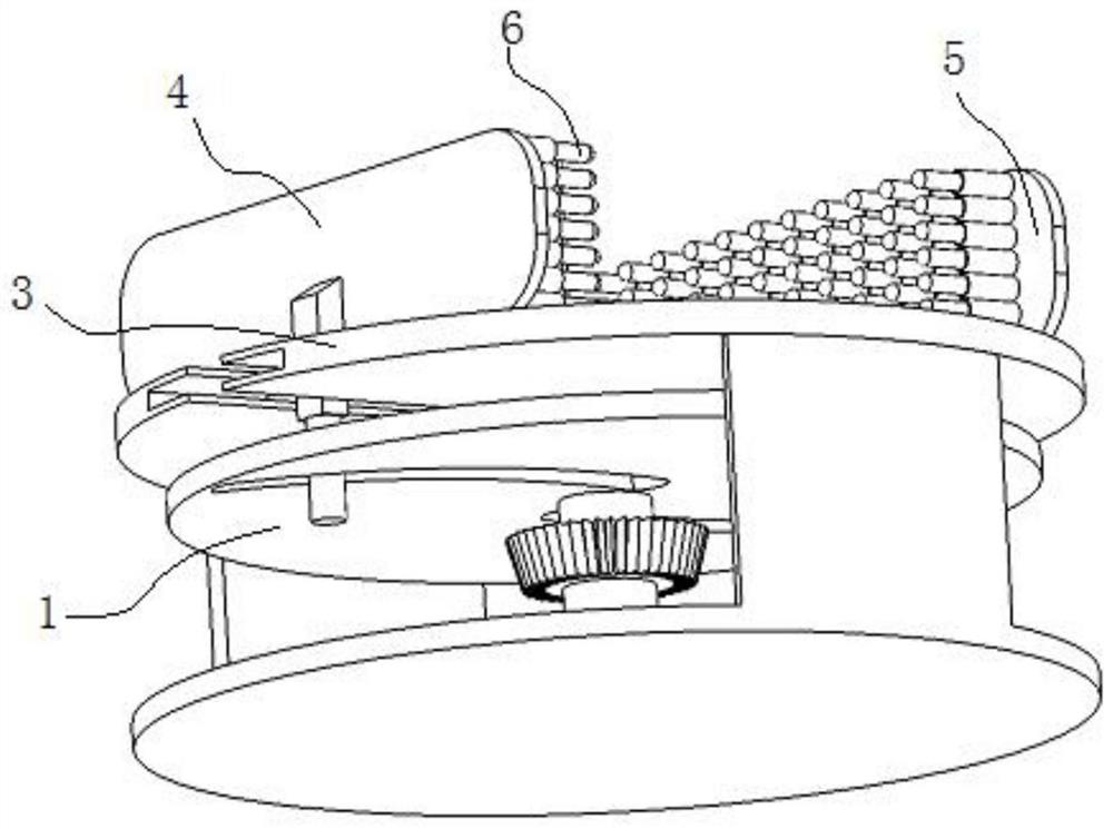 Clamping device for processing new energy automobile parts