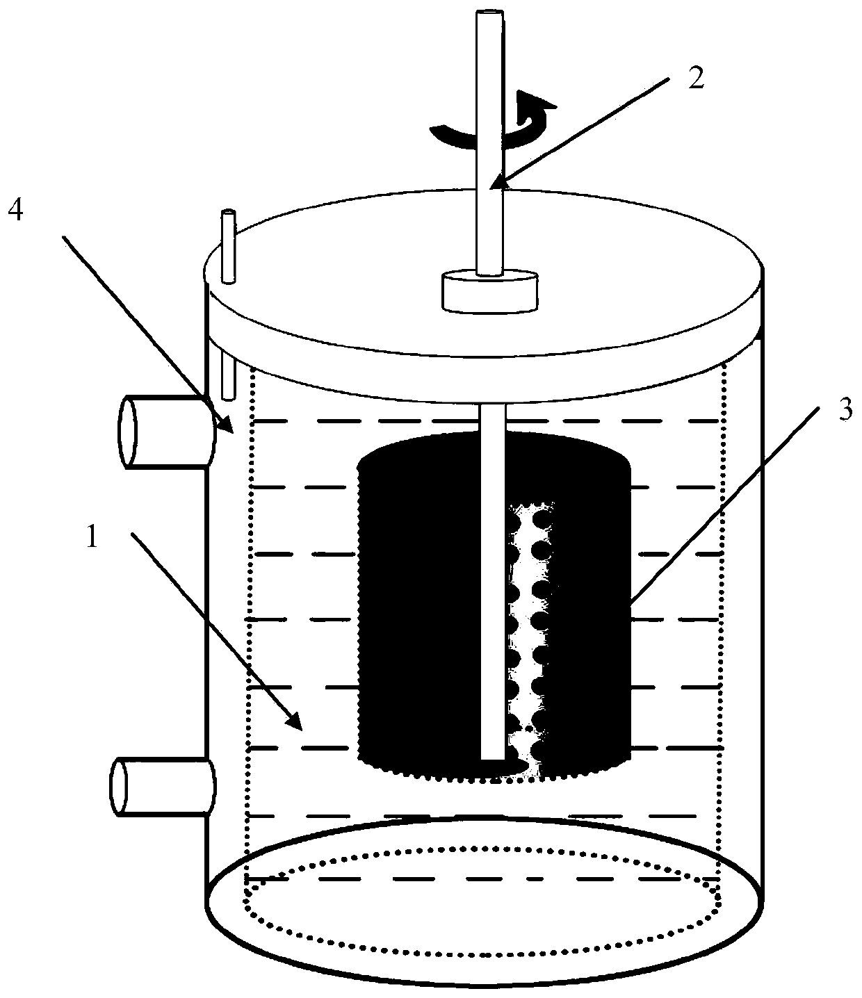 Bioreactor and method for preparing pectin oligosaccharide and natural food preservative of pectin oligosaccharide