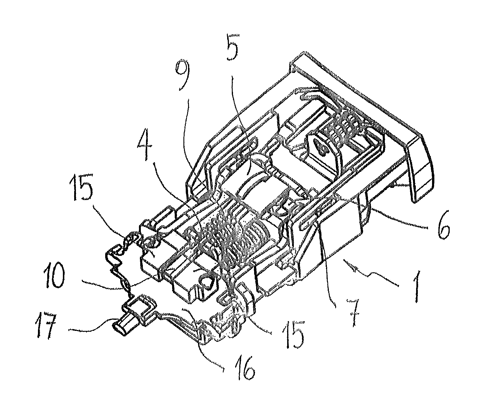 Belt lock with status detector