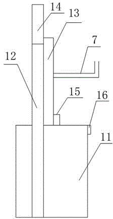 Interventional diagnosis and treatment movable separating wall device