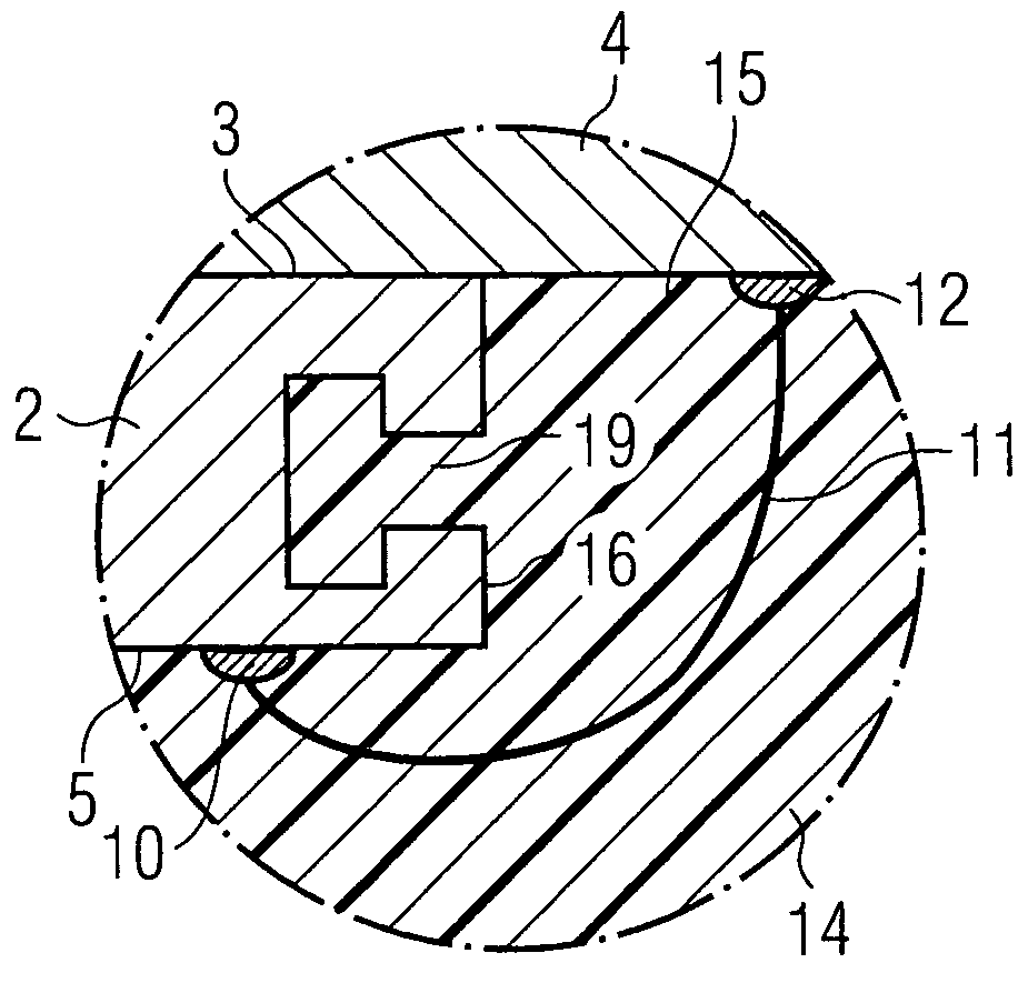 Substrate for an FBGA semiconductor component