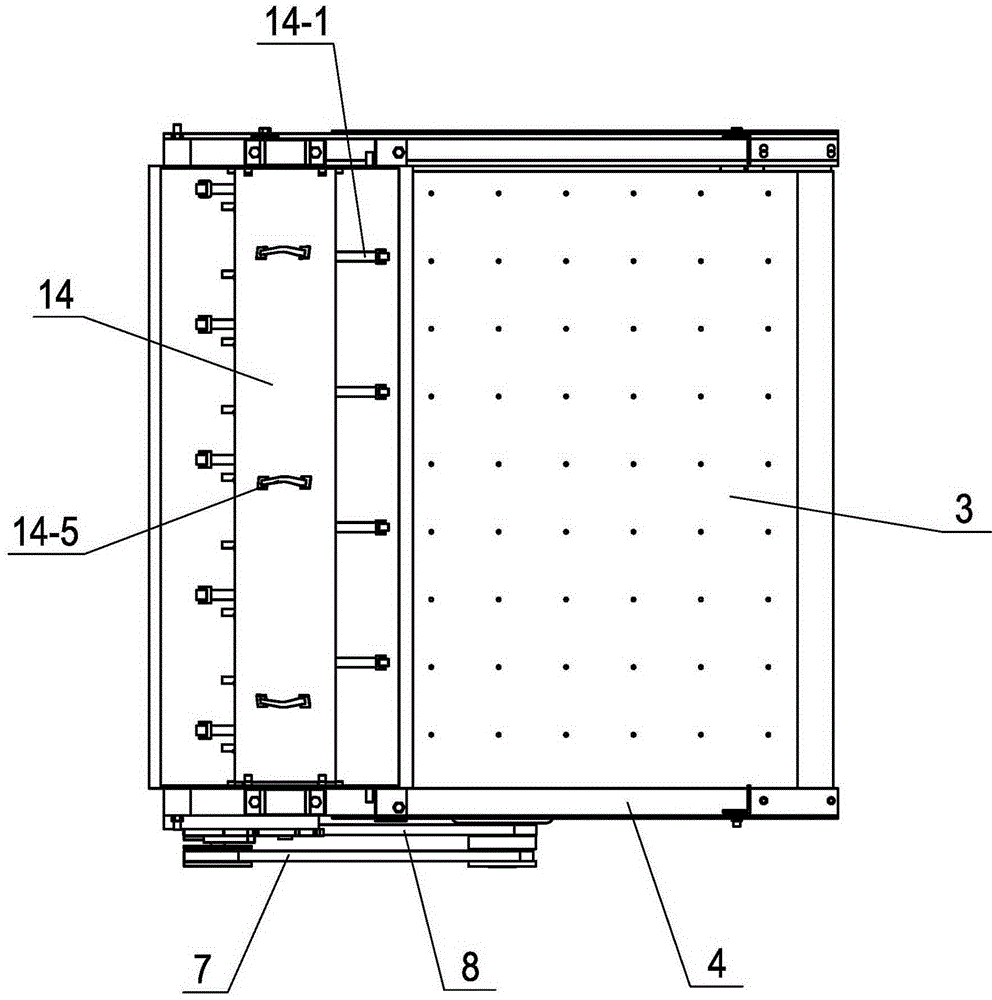 An automatic beam splitting and paving device and its control method
