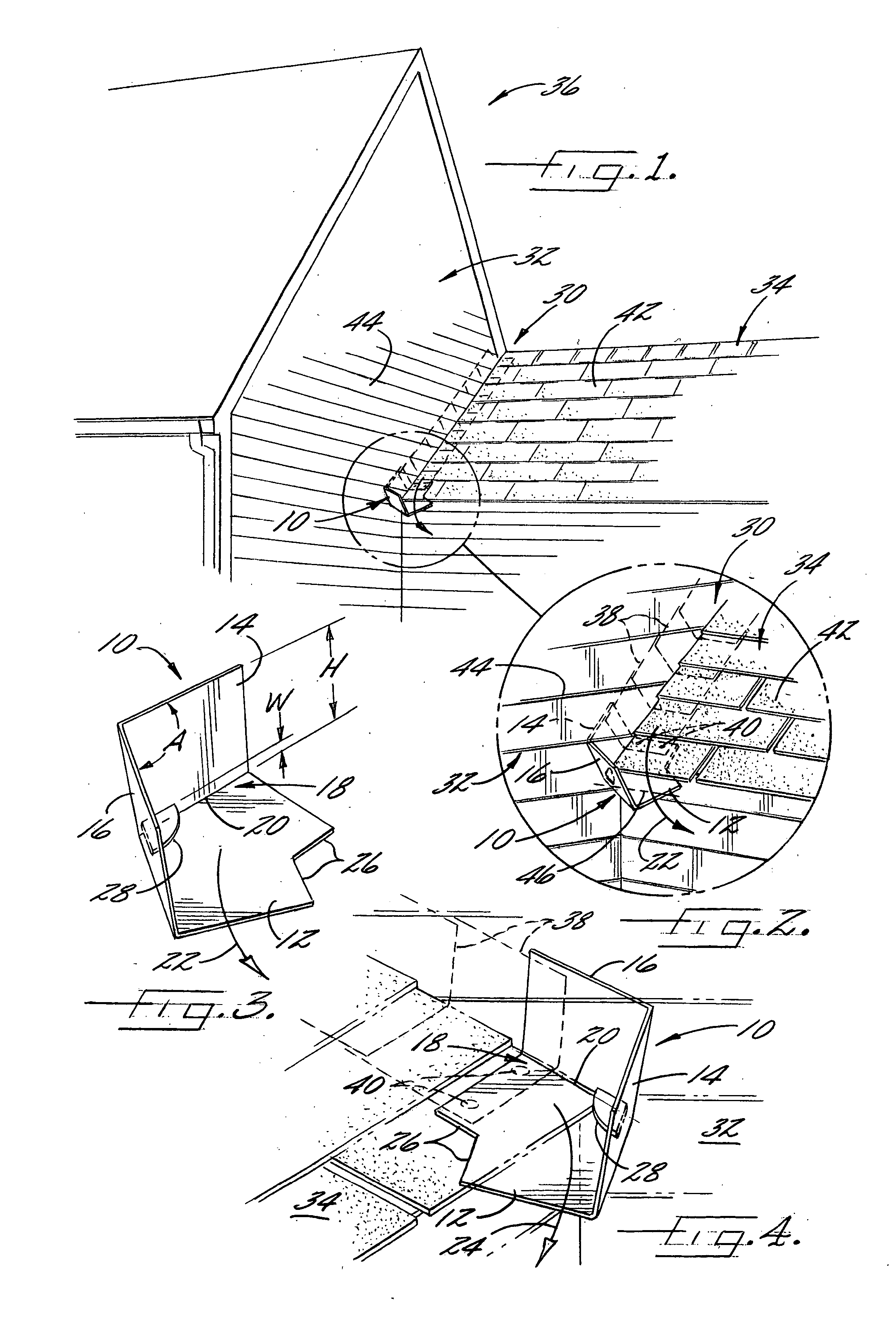 Kickout flashing and associated assembly and method