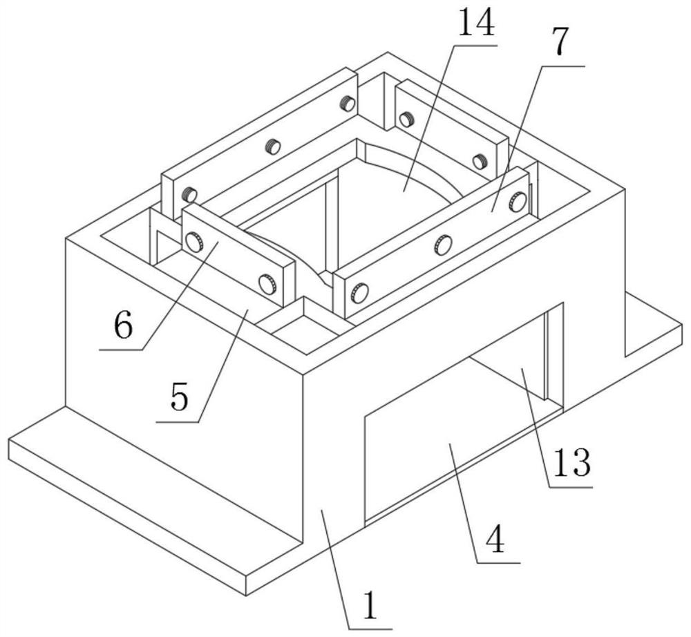 Forming mold for pressing refractory materials