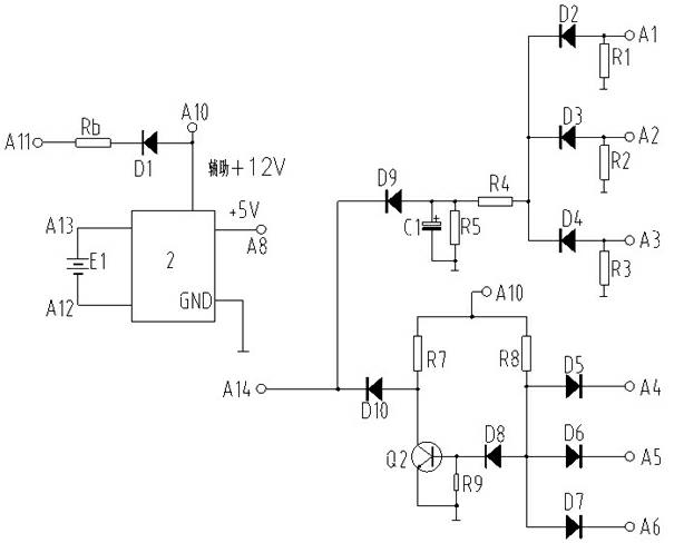 Wake-up device for main power supply