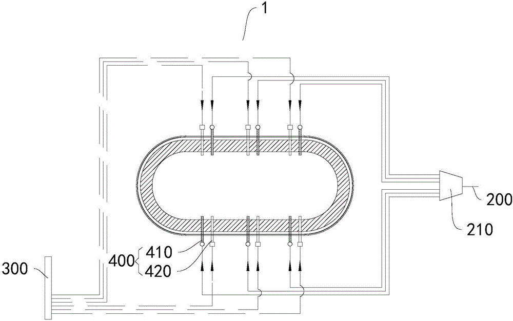 Side-blown submerged combustion molten pool smelting device with oxygen-enriched air and pulverized coal blowing function
