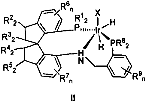 Preparation methods and applications of chiral spirophosphine-nitrogen-phosphine tridentate ligand and iridium catalyst thereof