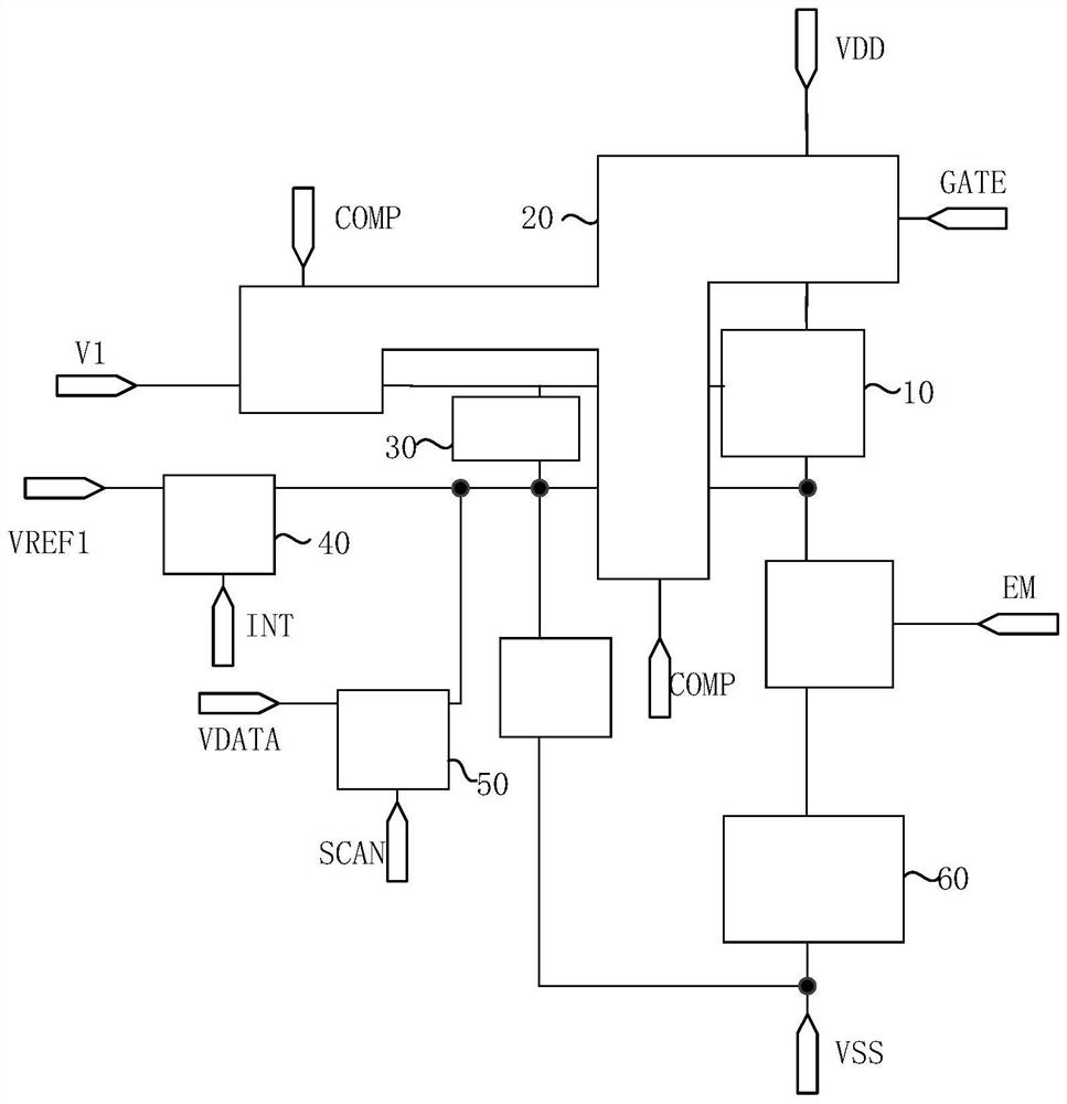 Pixel driving circuit, driving method of pixel driving circuit and display panel