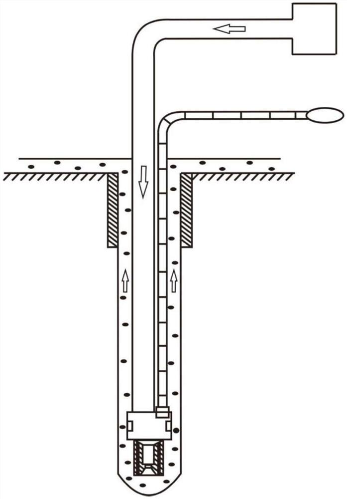 A high temperature abrasive jet drilling system and drilling method