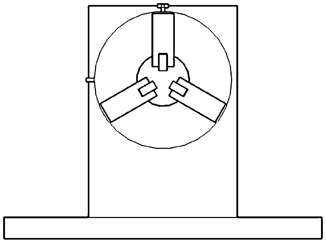 Variable-bar-diameter Hopkinson pressure bar experimental device and method