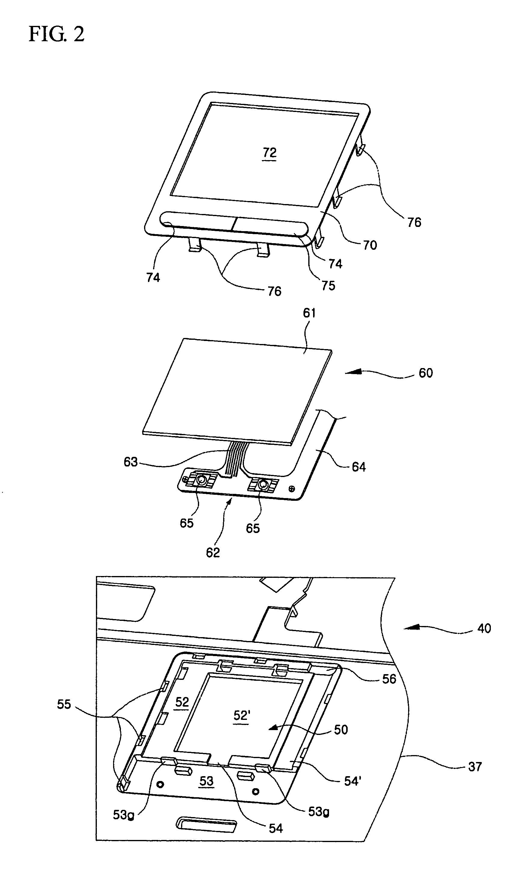 Touch pad device for portable computer
