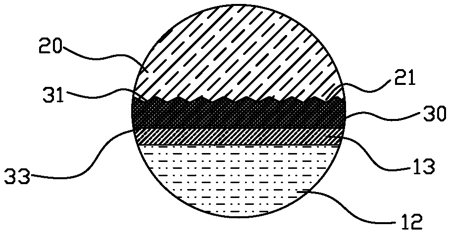 Flexible device transition device and preparation method and flexible device patch method