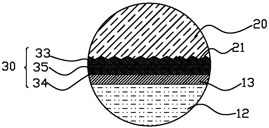 Flexible device transition device and preparation method and flexible device patch method