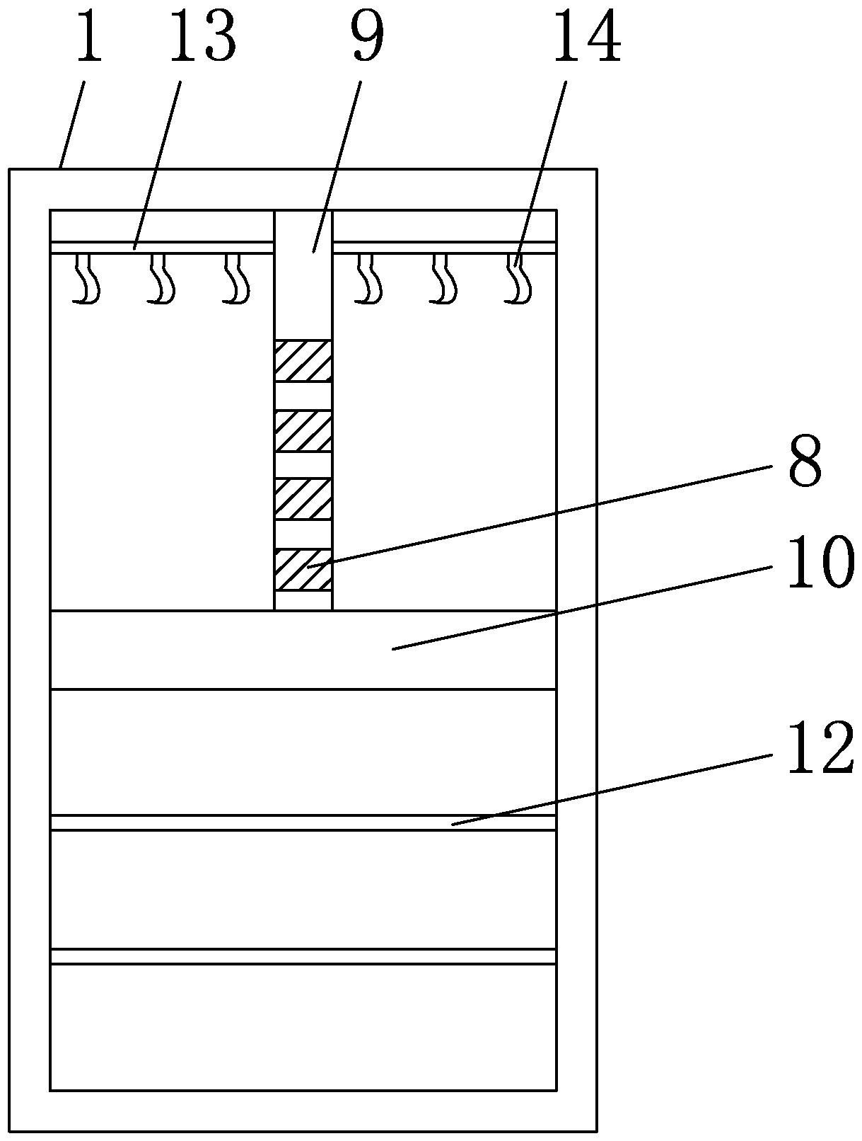 Building construction equipment management device