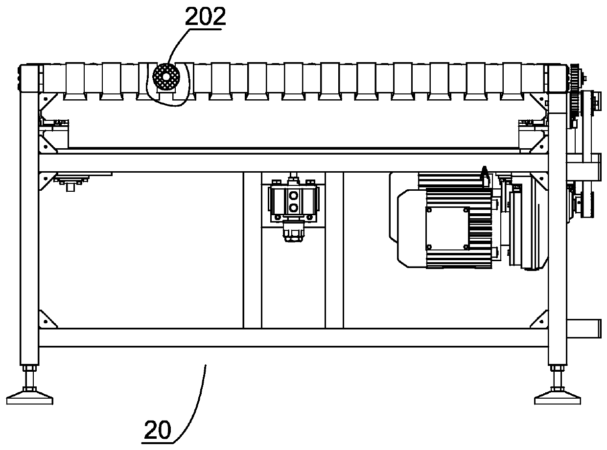 A three-dimensional cross logistics express intelligent distribution system