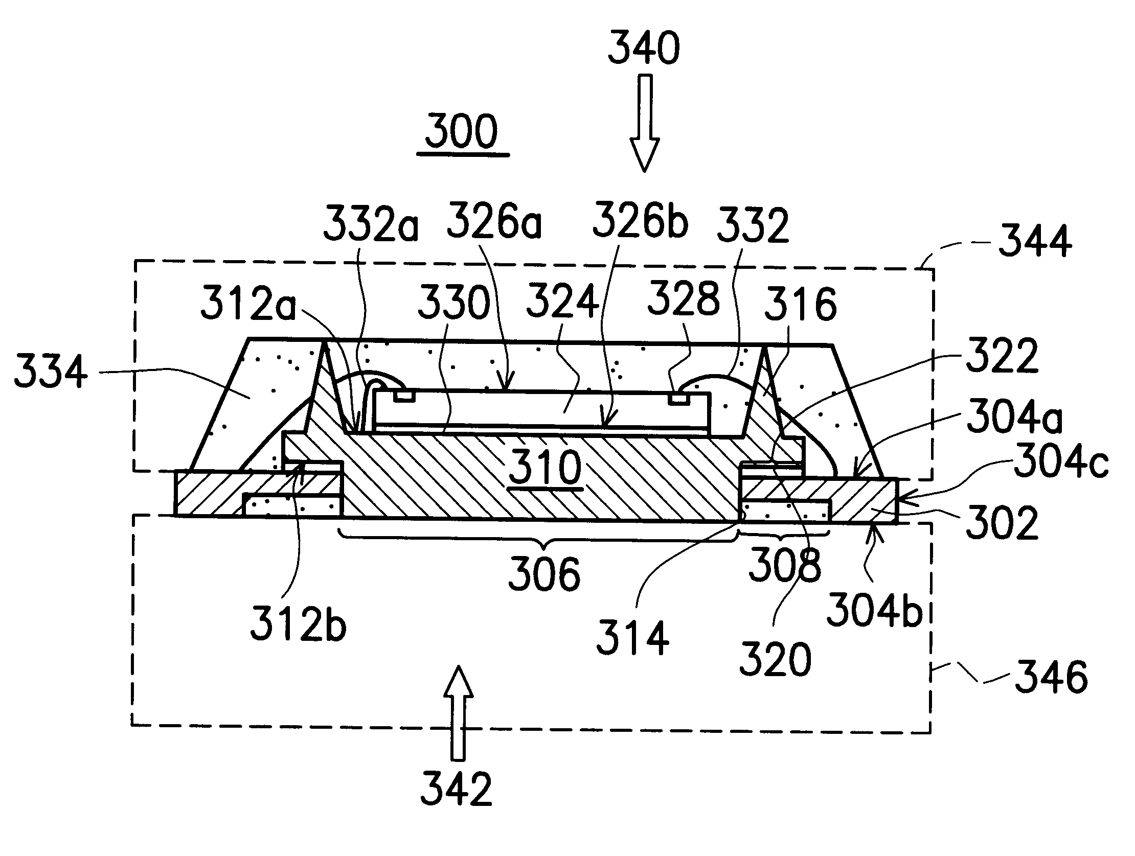 Universal lead frame type of quad flat non-lead package of semiconductor
