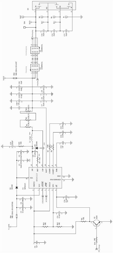 Intelligent vehicle-mounted monitoring system with intelligent power supply control circuit