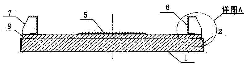 Construction method for large equipment hoisting tail sliding rail