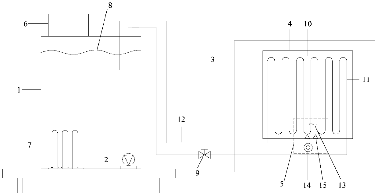 Temperature strain monitoring system for fluid heating snow melting pavement